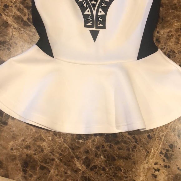 Arden B peplum top - Picture 4 of 4